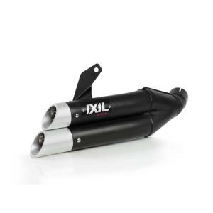 Escape completo acero Kawasaki Z650/Ninja 650 2021- Ixil DUAL HYPERLOW XL BLACK Â· 3